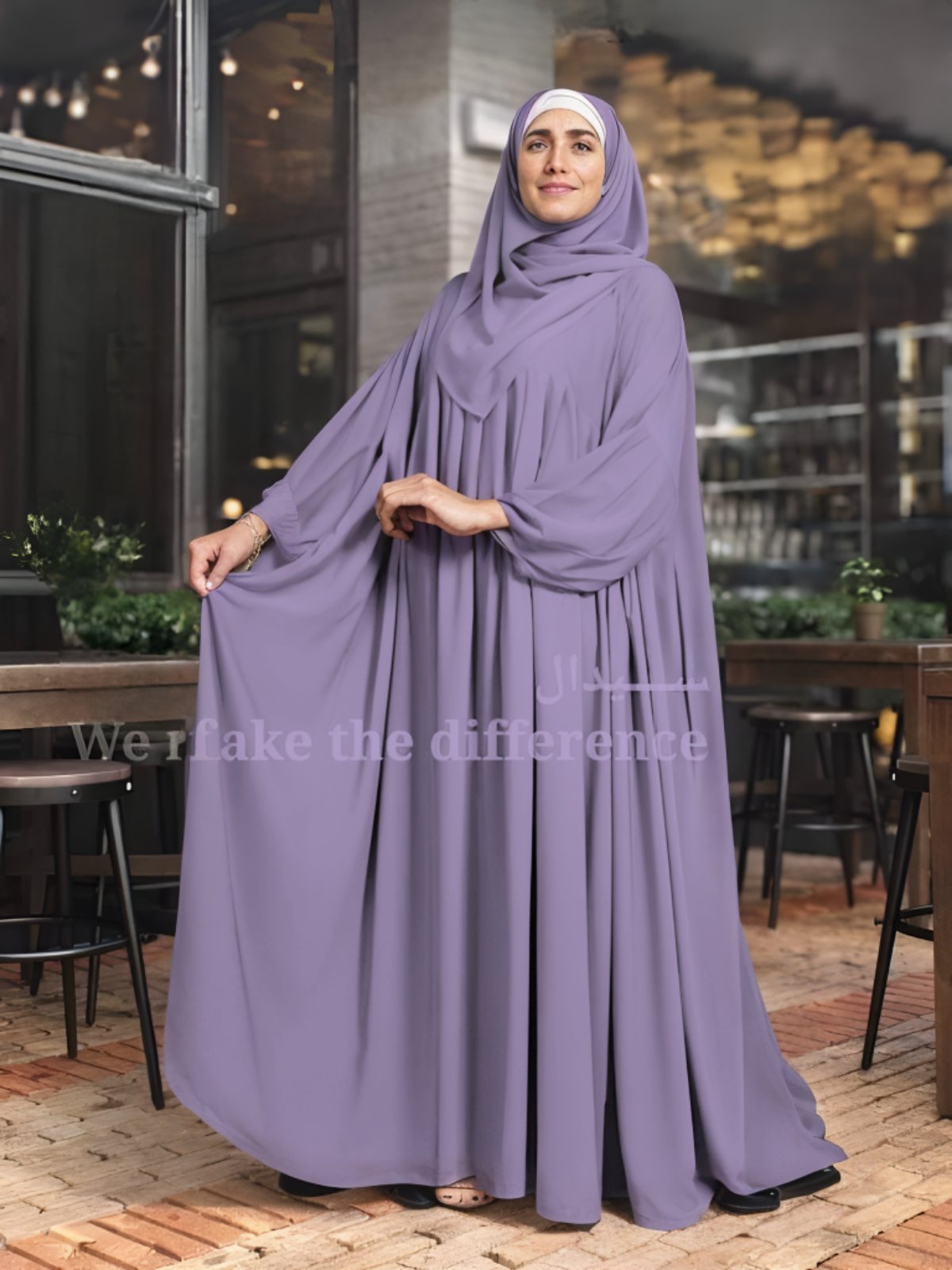 حجاب مع خمار